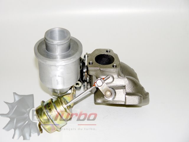 TURBO - HYBRIDE -  NEUF OE PRÉPARÉ EN FRANCE  - STAGE2 - K03 - 6+6 pales - MFS PERFORMANCE K429Diamètre admission - Ind : 39,3 mm / Exd : 56,08 mm / Angle : 30°

